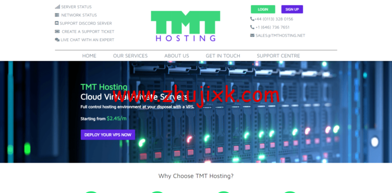 #黑五#TMTHosting：西雅图 SSD 或 NVMe 套餐 55 折优惠，AS4837 线路，免费 DDOS 防御